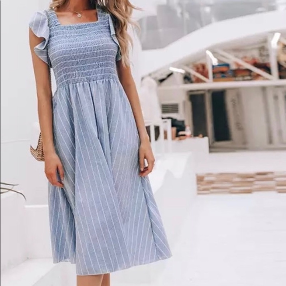 COMING SOON!! Beautiful Ruffle Sleeved Dress